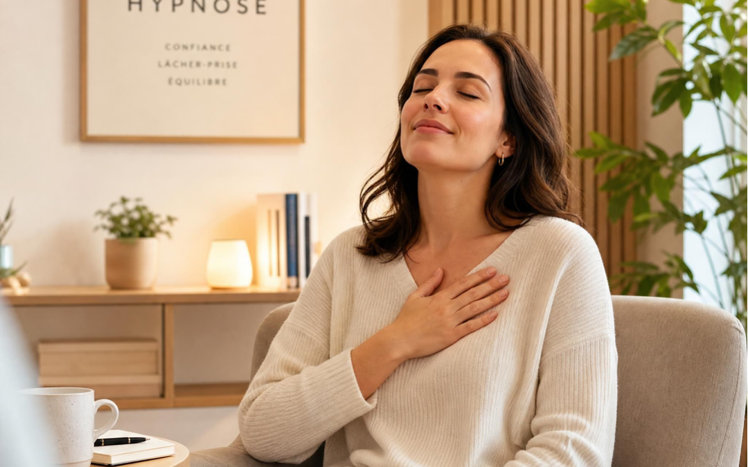 Hypnose et anxiété : 5 techniques pratiques pour libérer l’empreinte émotionnelle et retrouver la paix intérieure